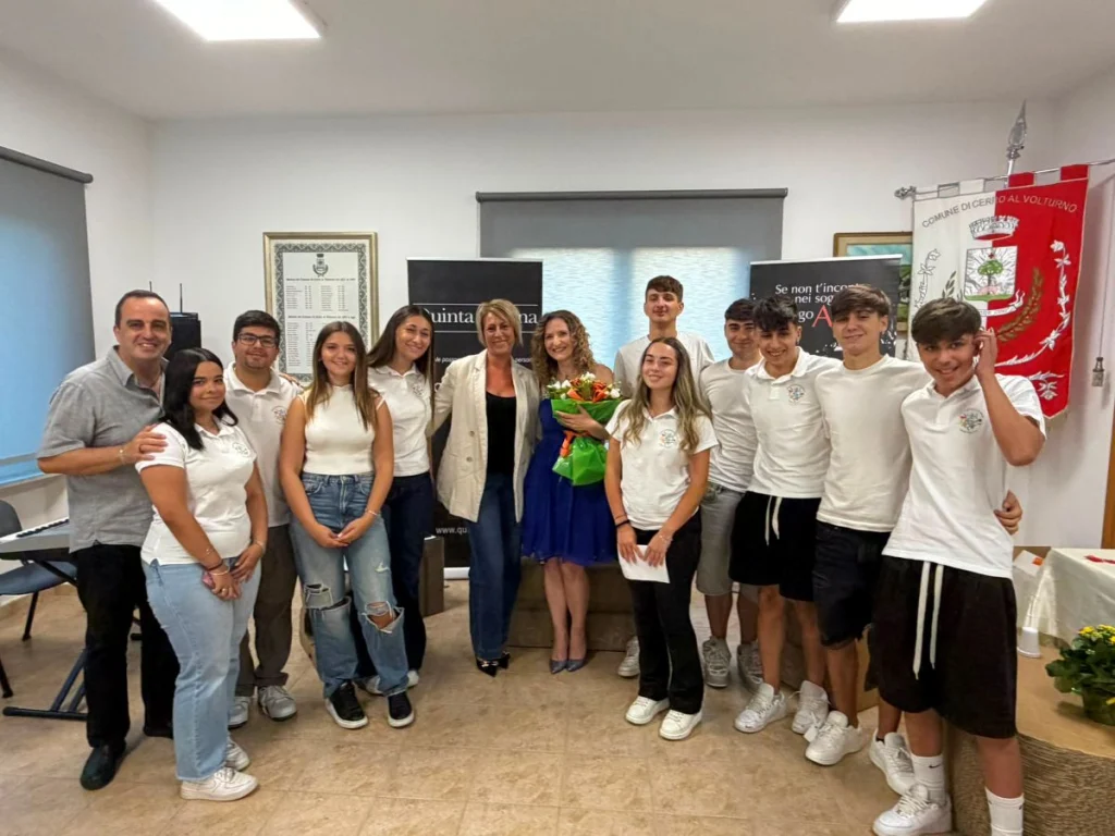 con Letizia Cherubino