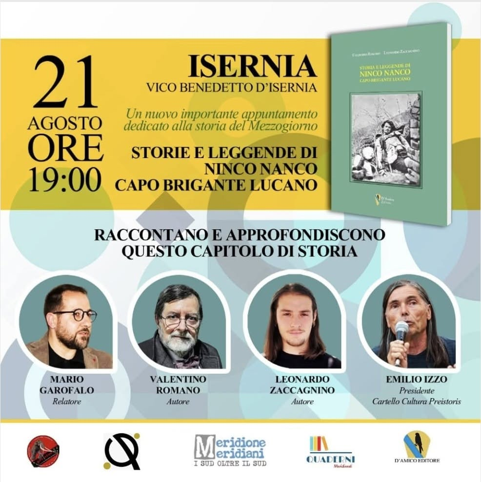 Locandina evento presentazione libro Valentino Romano