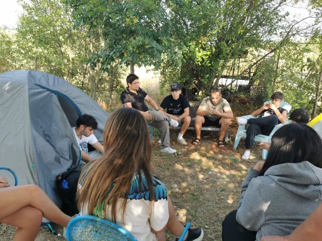 Associazione "don Milani", notte in tenda a Jelsi