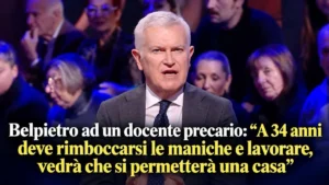 Belpietro, il problema non è il trentenne che non può comprarsi casa, ma chi pensa che sia colpa sua