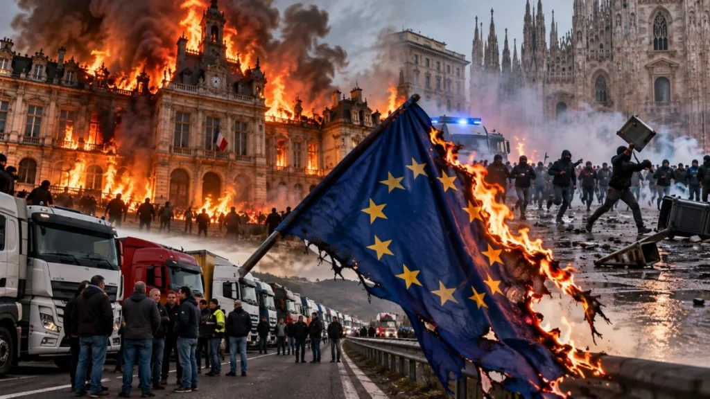 L’Europa che brucia e quella che si ferma