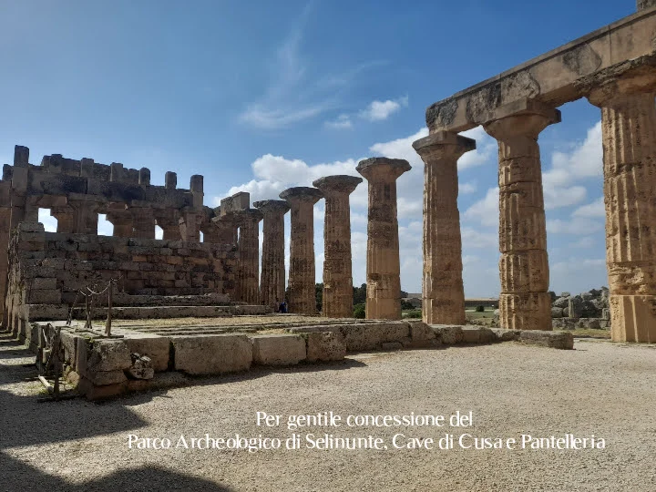 Selinunte, interno del Tempio